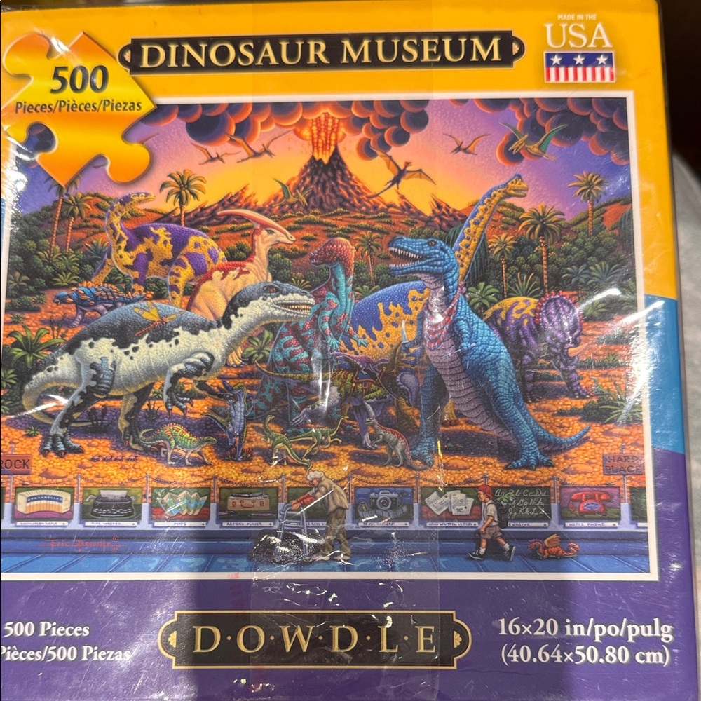 Dinosaur Museum Puzzle 500 Pieces